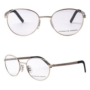 Porsche Design Frame - P'8315-C Gold Round Rx Eyeglasses Unisex 52-19-145